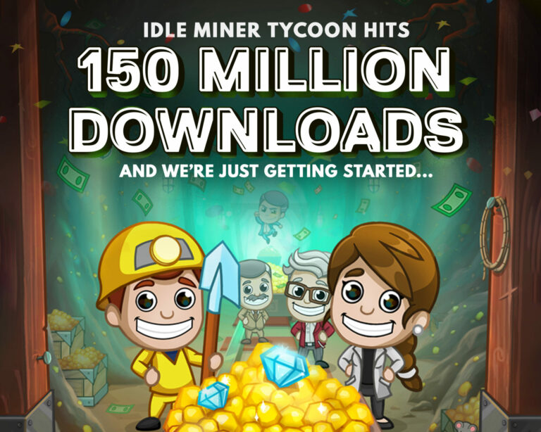 Kolibri Games hit title ‘Idle Miner Tycoon’ surpasses 150 Million Downloads